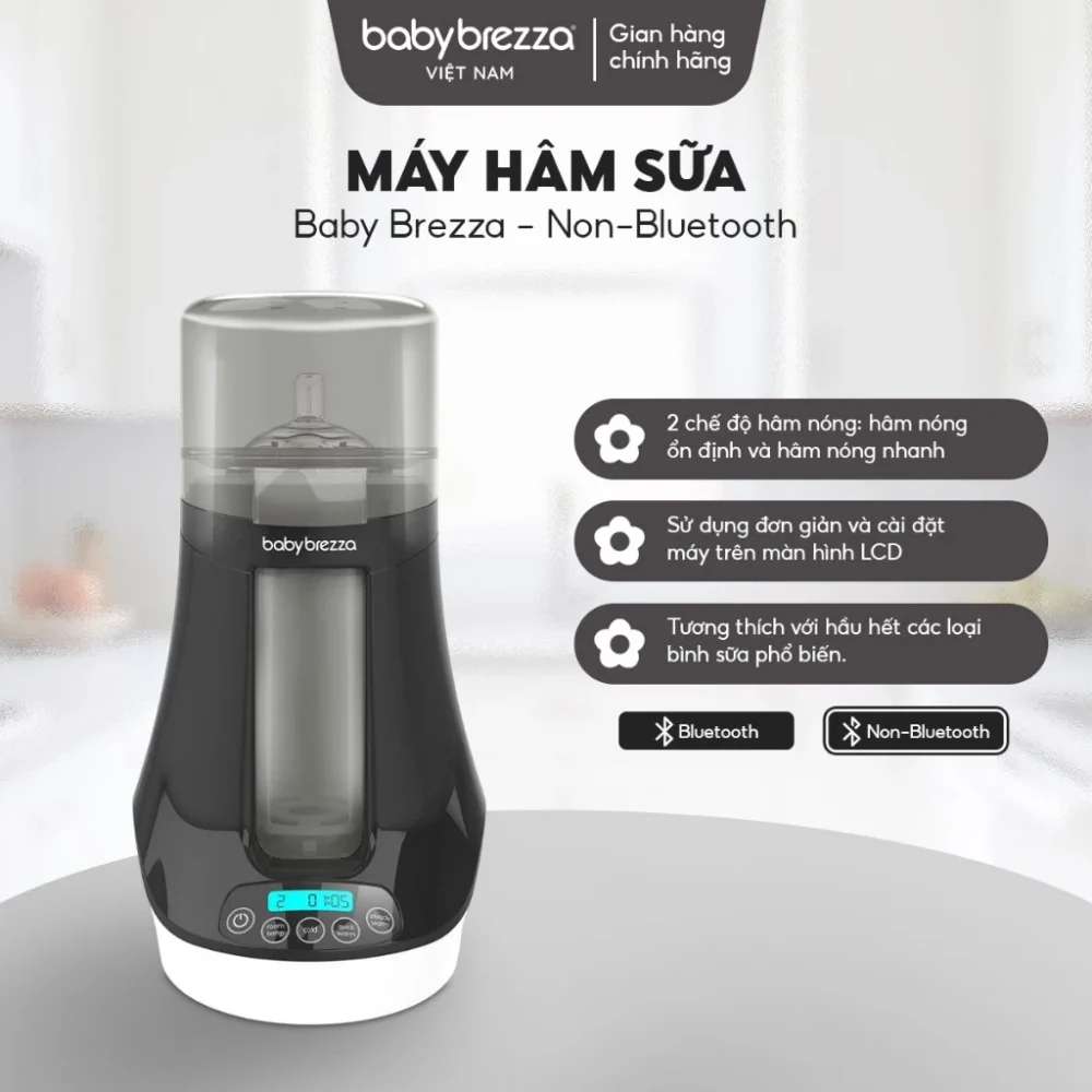 Máy hâm sữa Baby Brezza Bottle & Breast Milk không Bluetooth