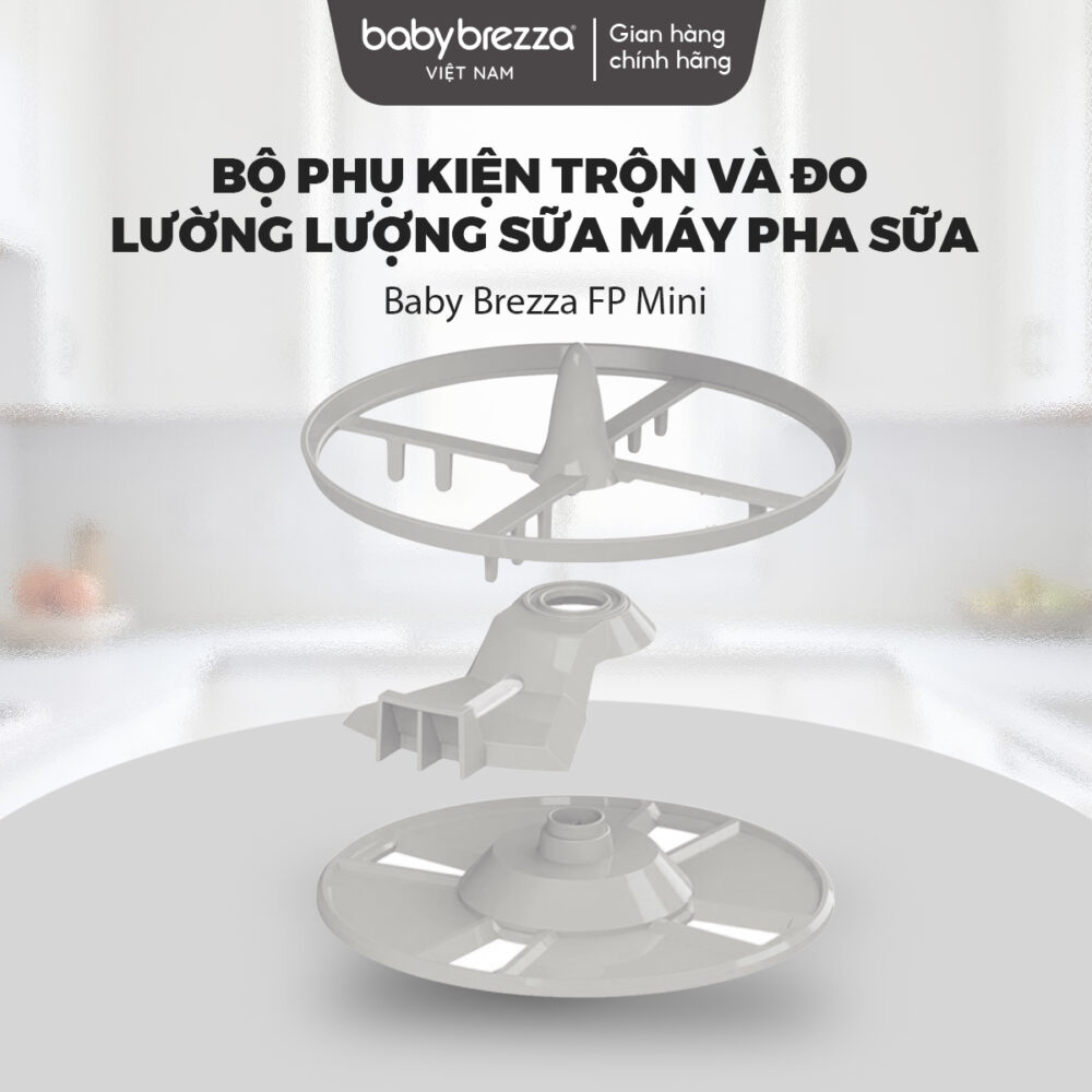 Bộ phụ kiện trộn và đo lường lượng sữa Máy Pha Sữa Baby Brezza FP Mini