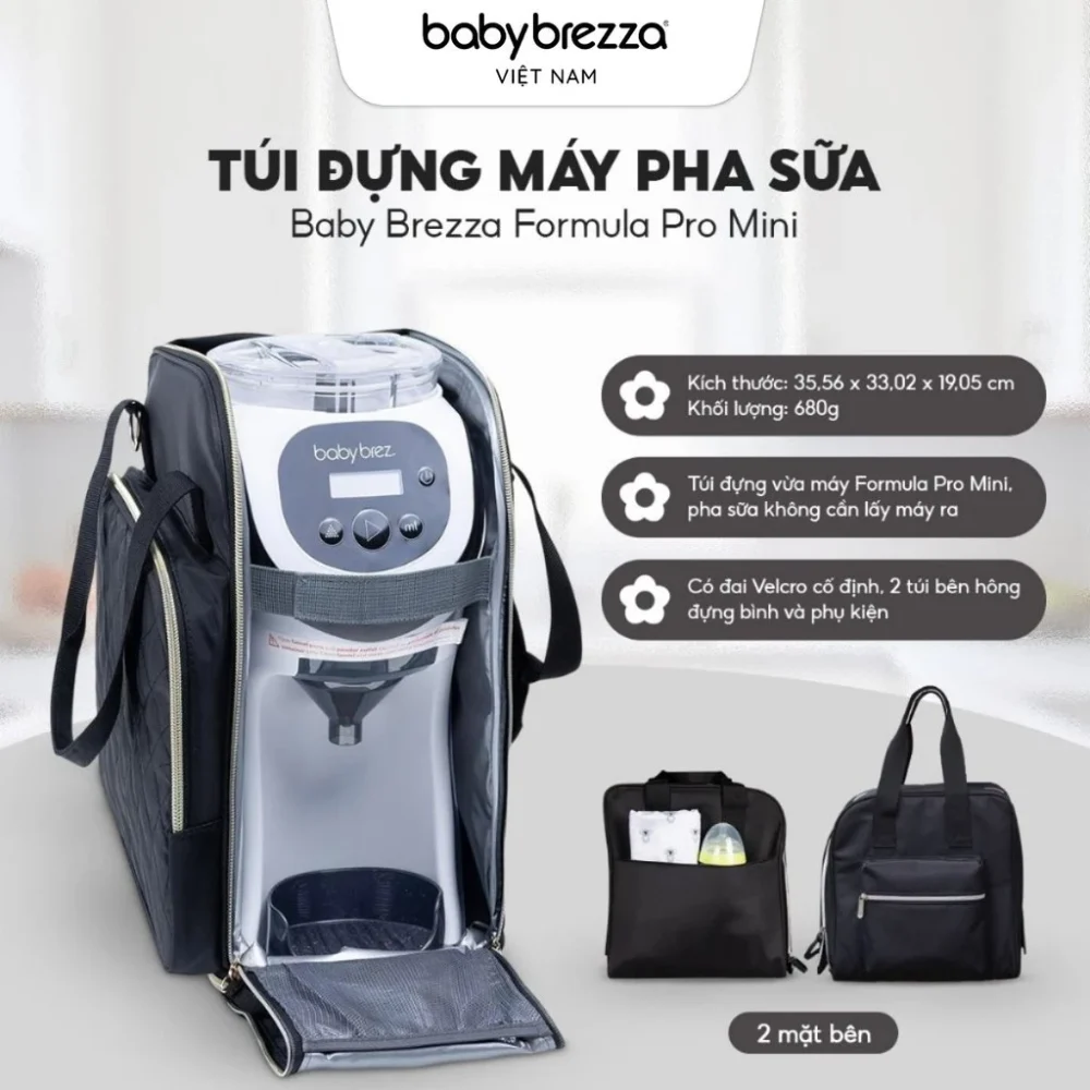Baby Brezza Formula Pro Mini + Travel Bag